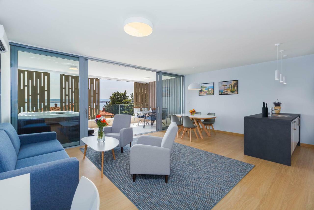 Abalone Apartments Dramalj Eksteriør bilde