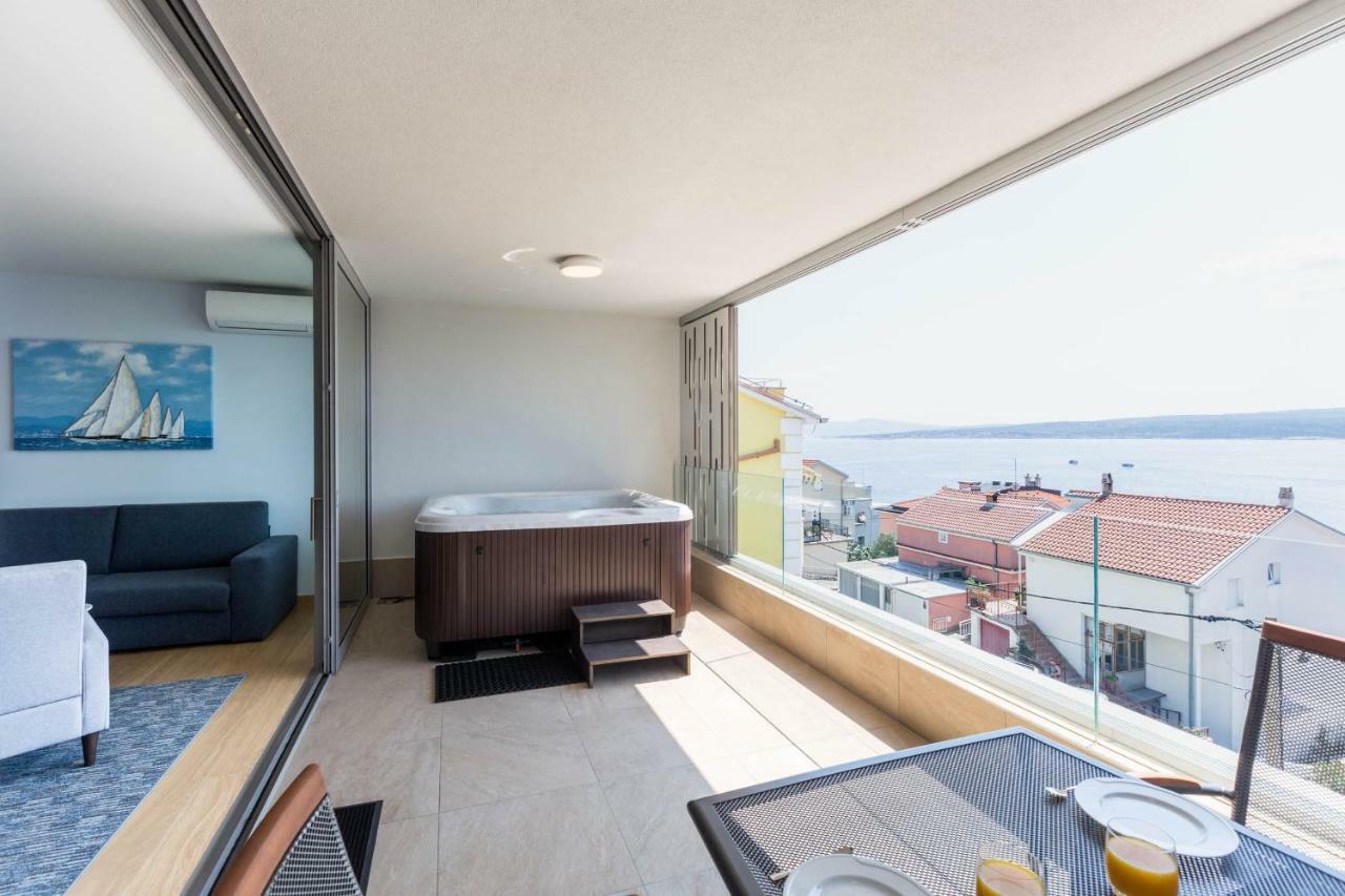 Abalone Apartments Dramalj Eksteriør bilde